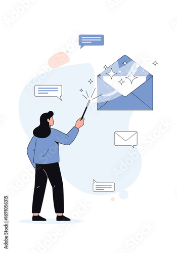 Email marketing strategy and communication tactics for business growth and customer engagement