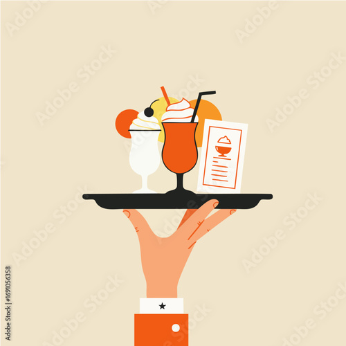 Summer Cocktails and Refreshing Tropical Drinks Menu