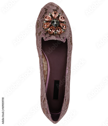 Image of a shoes for fashion on transparent background