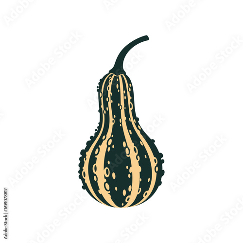 Decorative gourd for fall harvest autumn seasonal decoration