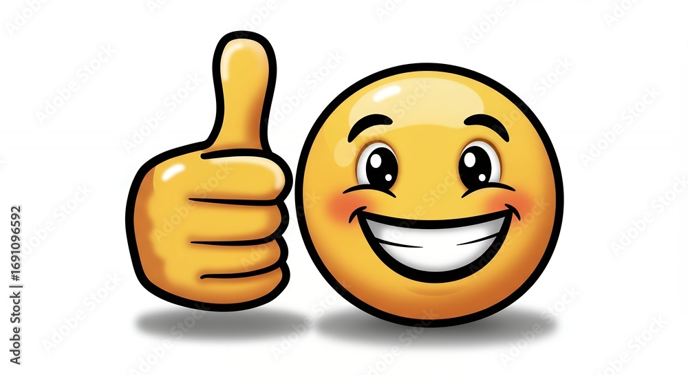 custom made wallpaper toronto digitalSmiling face with thumbs up emoji