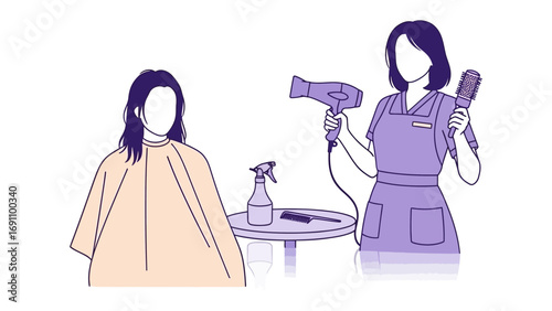 Young woman applying makeup while being filmed by a professional camera crew for a beauty vlog or online tutorial