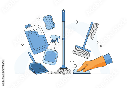 Essential tools for a sparkling clean home and effective household maintenance