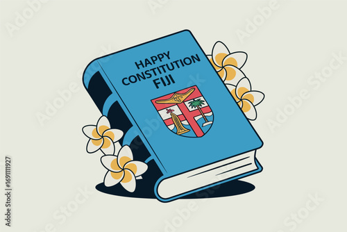 Fiji Constitution Day National Holiday Poster