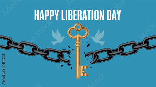 Happy Liberation Day Freedom Celebration
