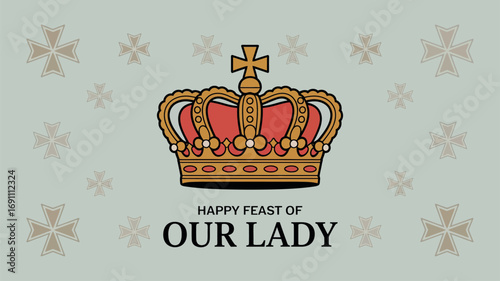 Feast of Our Lady Celebration Crown Malta