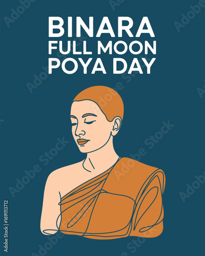 Binara Full Moon Poya Day Sri Lanka Buddhist Festival