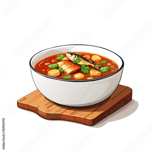 vegetable soup with meat