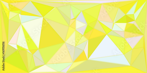 Colorful polygonal geometric vector mosaic pattern with light decoration. Mosaic stained glass design, dark hues, scattered polygonal shapes, decorative projects. Mosaic pattern of irregularly shaped 