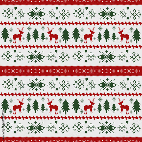 christmas seamless pattern