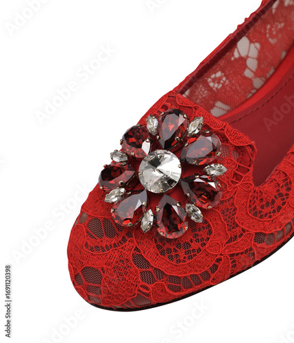 Image of a shoes for fashion on transparent background