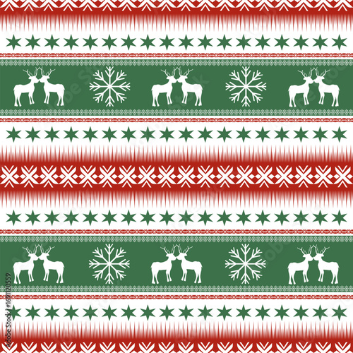christmas seamless pattern