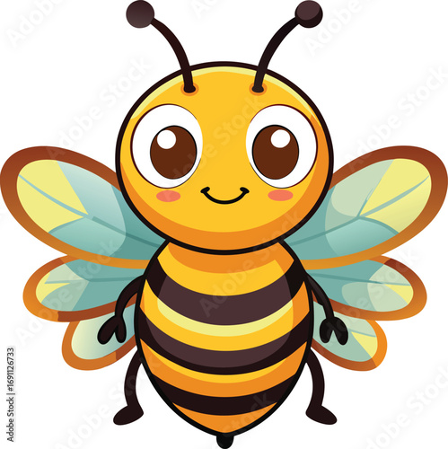 Bee and honey