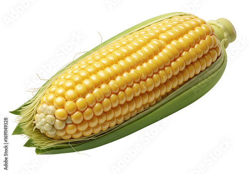 corn isolated on transprant background