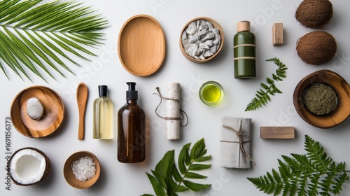 Eco lifestyle arrangement natural objects lifestyle decorative inspiration modern artistic photography composition stylish arrangement design concept