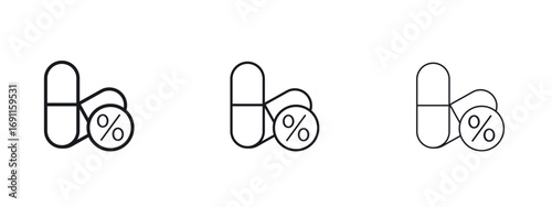 Overdose icon logo vector template. Simple style icons