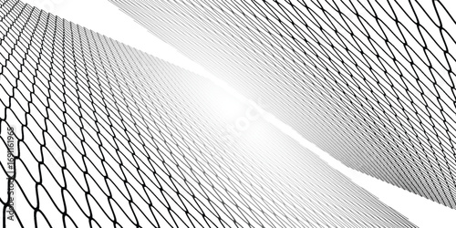 Mesh texture for fishing nets. Seamless pattern for sportswear or soccer goal, volleyball net, basketball hoop, hockey, athletics. Abstract net background modern net