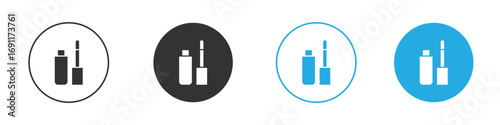 Lip gloss icon vector design pack. symbol logo.