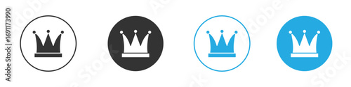 Jester hat icon vector design pack. symbol logo.