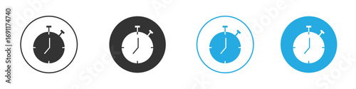 Fasting time icon vector design pack. symbol logo.