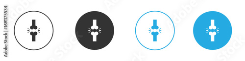 Bones icon vector design pack. symbol logo.