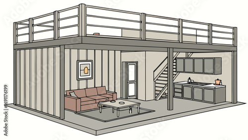 Shipping Container House inside view and outside view, 3D Images of Modern Shipping Container Houses