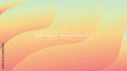 Abstract gradient background in peach and coral tones