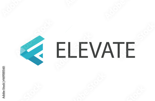 Modern E Logo for Business & Branding