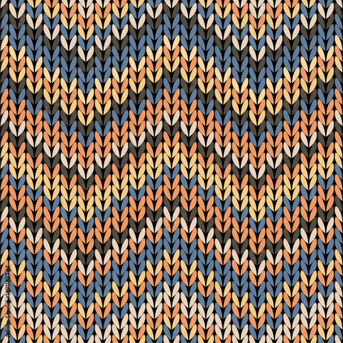 Knitted background pattern wallpaper knitting decorative print handmade textile knitting handiwork