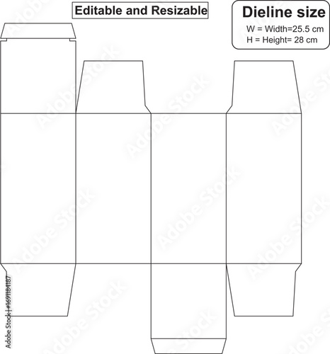 Dieline Layout package design, dieline custom template box design, Custom dieline template format, diecute template and box design.