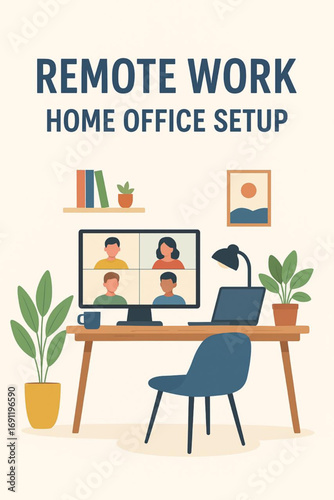 Remote Work Home Office Setup