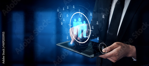 Foto Target audience analysis enhances marketing with segmentation, smart profiling, and personalized strategies for improved audience targeting and campaign efficiency