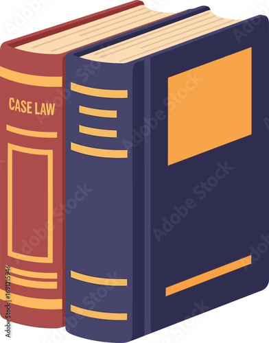 Vintage leather bound books stacked knowledge education library reading vector
