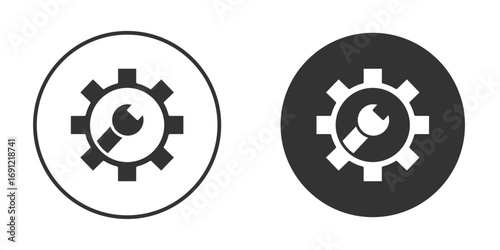 Project Development icon silhouette vector illustration collection