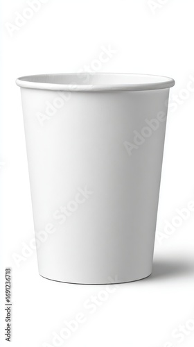Wallpaper Mural Stunning photo of white blank popcorn bucket for placing your graphics, Packaging template mockup isolated on white background. Torontodigital.ca