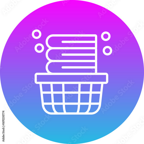 Laundry Basket Icon