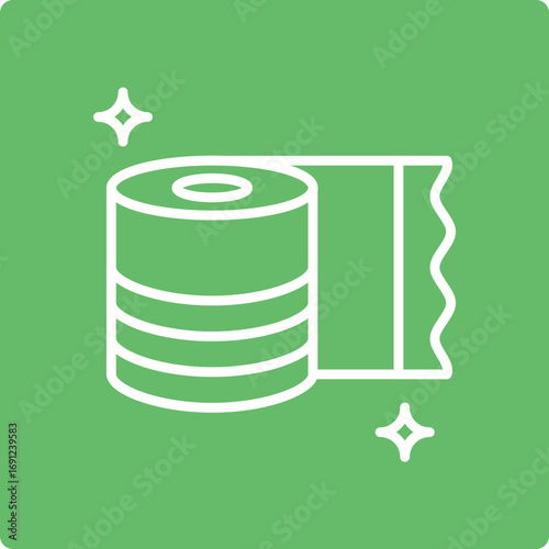 Toilet Paper Icon