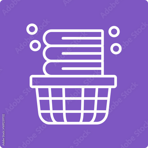 Laundry Basket Icon
