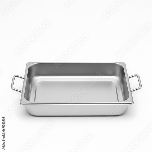 Professional stainless steel roasting pan with handles for culinary success and kitchen excellence