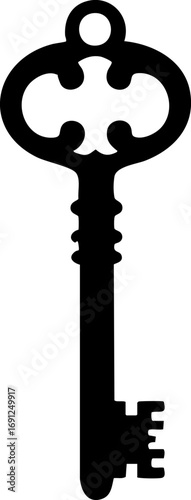 Unlocking opportunities with a classic ornate key, representing access and solutions.