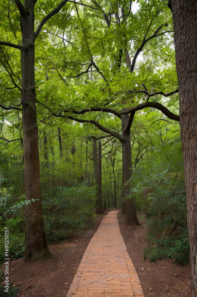 Fototapeta premium path in the park