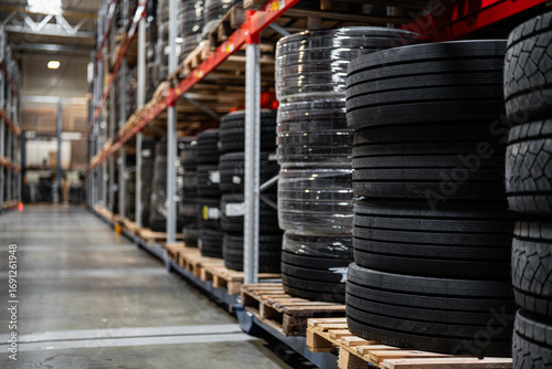 truck tire sales - new tires - large warehouse - truck tire wholesaler