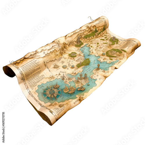 ancient map of the world