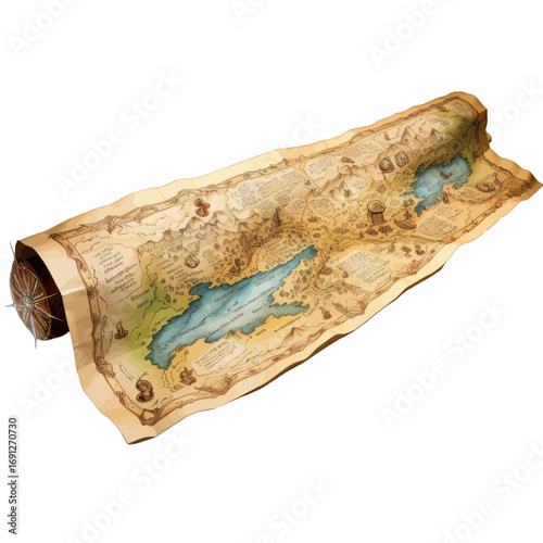 old map of the world