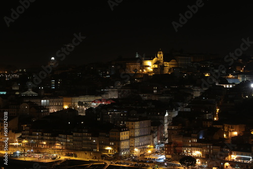 Night View of Porto and the Douro River