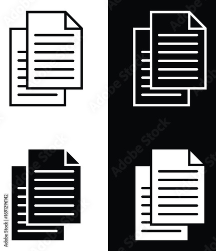 Copy files icon copy paste text icon for websites apps ui or ux illustration eps file copy icon duplicate icon symbol
