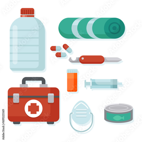 Essential Set Survival Kit Emergency Preparedness