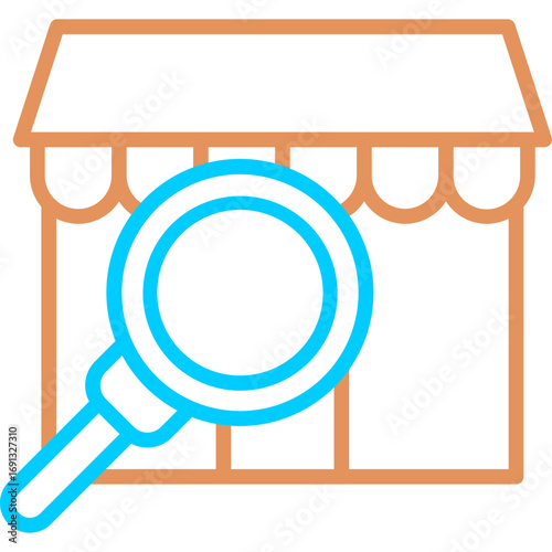 Maket Research Icon