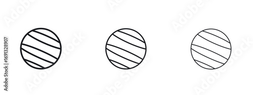 Mercury icon vector Logo Designs - Stock vectors.