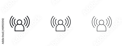 Brand awareness icon vector Logo Designs - Stock vectors.